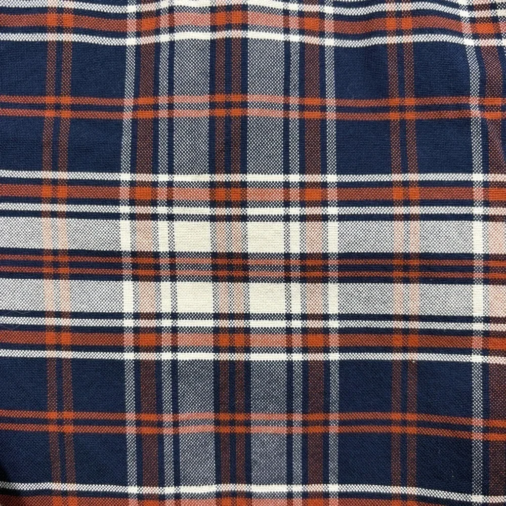 J. Crew Factory Men’s Merchantile Flex Plaid Button Down Shirt | Size M